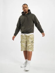 Ecko Unltd. Herren Virginia Shorts Dunkelgrün/Khaki/Beige