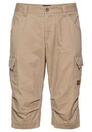 Jeansbermudas schmale Passform, gerade Beinform, mit Cargotaschen
