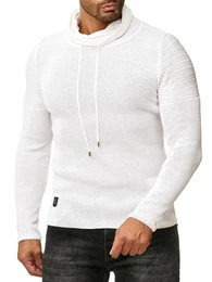 Strickpullover Herren Strickpullover Rollkragen
