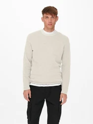 ONLY & SONS Strickpullover ONSNIGUEL REG 12 STRIPE CREW KNIT 