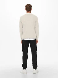 ONLY & SONS Strickpullover ONSNIGUEL REG 12 STRIPE CREW KNIT 