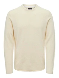 Strickpullover - Pullover Rundhals - Strickpullover ONSNIGUEL REG 12 STRIPE CREW KNIT