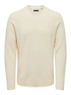 ONLY & SONS Strickpullover ONSNIGUEL REG 12 STRIPE CREW KNIT 