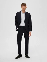 JDY Sakko Elegante Anzugjacke Herren Blazer Slim Fit Dunkelblau/Hellblau/Blau