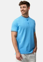 Indicode T-Shirt INOdell Blau/Hellblau