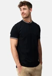Indicode T-Shirt INOdell Dunkelblau/Schwarz