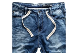 SUBLEVEL Shorts Sweat Shorts Jeans Kurze Hose Bermuda 