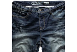 SUBLEVEL Shorts Sweat Shorts Jeans Kurze Hose Bermuda 