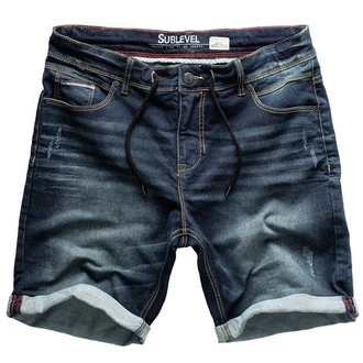 SUBLEVEL Shorts Sweat Shorts Jeans Kurze Hose Bermuda 