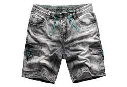 SUBLEVEL Shorts Sweat Shorts Jeans Kurze Hose Bermuda 