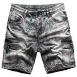 SUBLEVEL Shorts Sweat Shorts Jeans Kurze Hose Bermuda 