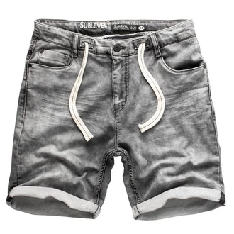 SUBLEVEL Shorts Sweat Shorts Jeans Kurze Hose Bermuda 