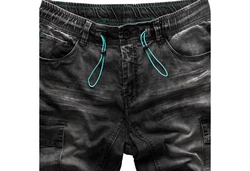 SUBLEVEL Shorts Sweat Shorts Jeans Kurze Hose Bermuda 