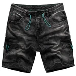 SUBLEVEL Shorts Sweat Shorts Jeans Kurze Hose Bermuda 