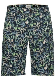 Cargoshorts mit Allover-Print