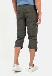 Camel Active 3/4-Hose Khaki/Dunkelgrün