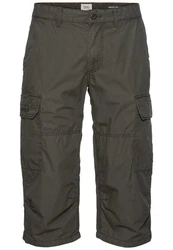 Camel Active 3/4-Hose Khaki/Dunkelgrün