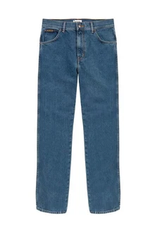 Wrangler Regular-fit Jeans Hose Texas Hellblau/Blau