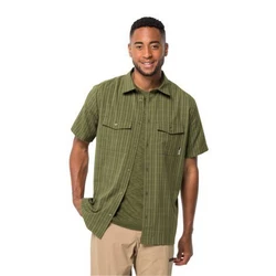 Jack Wolfskin Funktionshemd THOMPSON SHIRT MEN Dunkelgrün/Grün