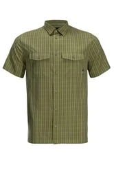 Jack Wolfskin Funktionshemd THOMPSON SHIRT MEN Dunkelgrün/Grün