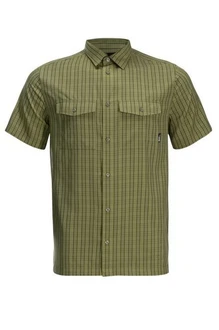 Jack Wolfskin Funktionshemd THOMPSON SHIRT MEN Dunkelgrün/Grün