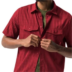 Jack Wolfskin Funktionshemd THOMPSON SHIRT MEN Dunkelrot/Rot