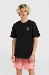O'Neill T-Shirt JACK O'NEILL BACKPRINT T-SHIRT Schwarz/Rot