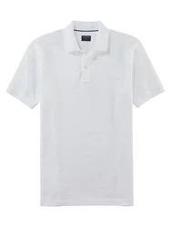 OLYMP Poloshirt Weiß/Creme/Grau/Dunkelblau