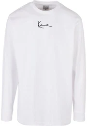 Longsleeve Herren KKMQ22002WHT Small Signature L/S white (1-tlg)