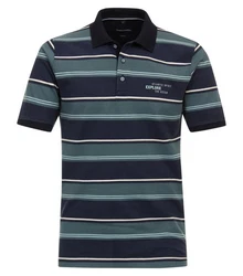 CASAMODA T-Shirt Polo Blau/Dunkelgrün/Hellblau/Dunkelblau/Türkis/Grün