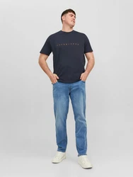 Jack & Jones T-Shirt JJESTAR Dunkelblau (6550)