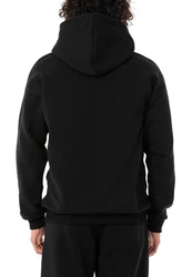 RedBridge Kapuzensweatshirt Herren Kapuzenpullover Basic Premium Hoodie Schwarz