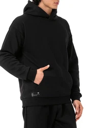 RedBridge Kapuzensweatshirt Herren Kapuzenpullover Basic Premium Hoodie Schwarz