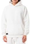 RedBridge Kapuzensweatshirt Herren Kapuzenpullover Basic Premium Hoodie Ecru
