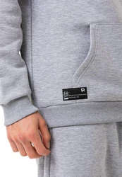 RedBridge Kapuzensweatshirt Herren Kapuzenpullover Basic Premium Hoodie Grau/Hellgrau/Dunkelgrau