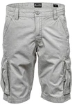 Amaci&Sons Cargoshorts SAUGET Regular Fit Grau/Khaki/Hellgrau