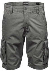 Amaci&Sons Cargoshorts SAUGET Regular Fit Khaki/Dunkelgrün/Grau