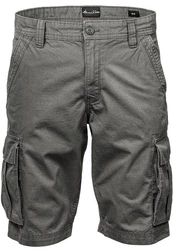 Amaci&Sons Cargoshorts SAUGET Regular Fit Khaki/Dunkelgrün/Grau