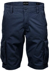Amaci&Sons Cargoshorts SAUGET Regular Fit Blau/Dunkelblau/Hellblau