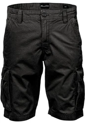 Amaci&Sons Cargoshorts SAUGET Regular Fit Khaki/Schwarz/Dunkelgrau/Grau