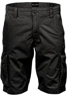Amaci&Sons Cargoshorts SAUGET Regular Fit Khaki/Schwarz/Dunkelgrau/Grau