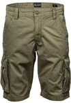 Amaci&Sons Cargoshorts SAUGET Regular Fit Dunkelgrün/Khaki