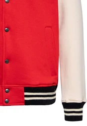 KingKerosin Collegejacke Detroit Greaser Rot/Dunkelrot
