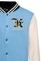 KingKerosin Collegejacke Detroit Greaser Hellblau/Blau