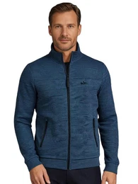 Strickfleecejacke Wilco Fleecejacke mit leichtem Fleecefutter, Soft Touch