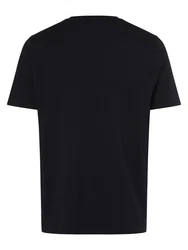 FYNCH-HATTON T-Shirt Schwarz/Dunkelblau/Dunkelrot