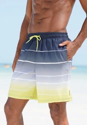 Bench. Badeshorts Sunset Mischfarben/Beige/Grau/Orange