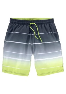 Bench. Badeshorts Sunset Mischfarben/Beige/Grau/Orange