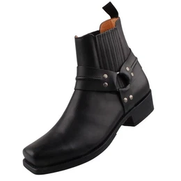 13824-Pull Oil Negro Stiefelette