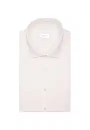 Businesshemd Shaped Shaped Kurzarm Kentkragen Uni